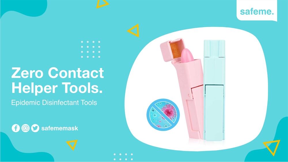 Hand Sanitizer Gel Disinfektan Disinfectant Spray Alat Pelindung Diri Anti Sentuh