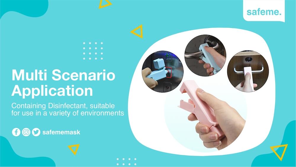 Hand Sanitizer Gel Disinfektan Disinfectant Spray Alat Pelindung Diri Anti Sentuh