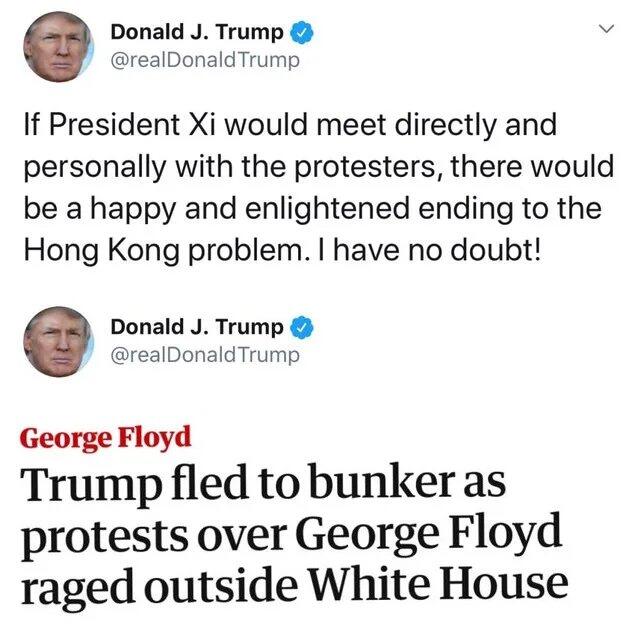Ini Kisah Bungker Gedung Putih Tempat Trump 'Ngumpet', Simak!