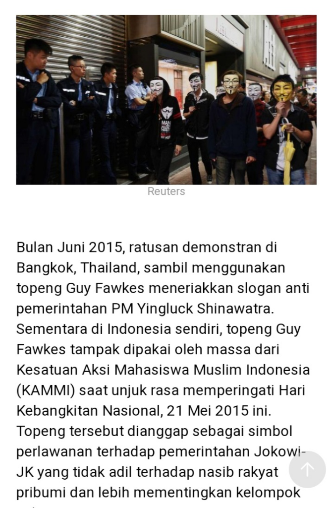 Topeng Peninggalan Dari Sosok Seorang Pemberontak Yang Dimutilasi