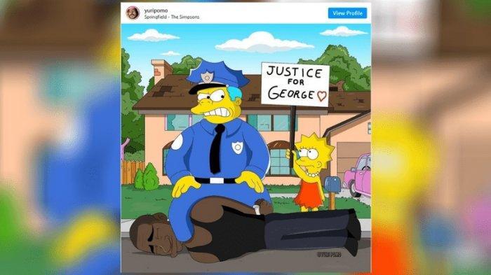 Apakah Serial Kartun The Simpsons Memprediksi Kematian George Floyd?