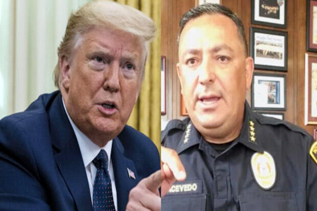 Keras! Kepala Polisi Amerika Ini Minta Donald Trump Untuk Tutup Mulut Saja, Mengapa?