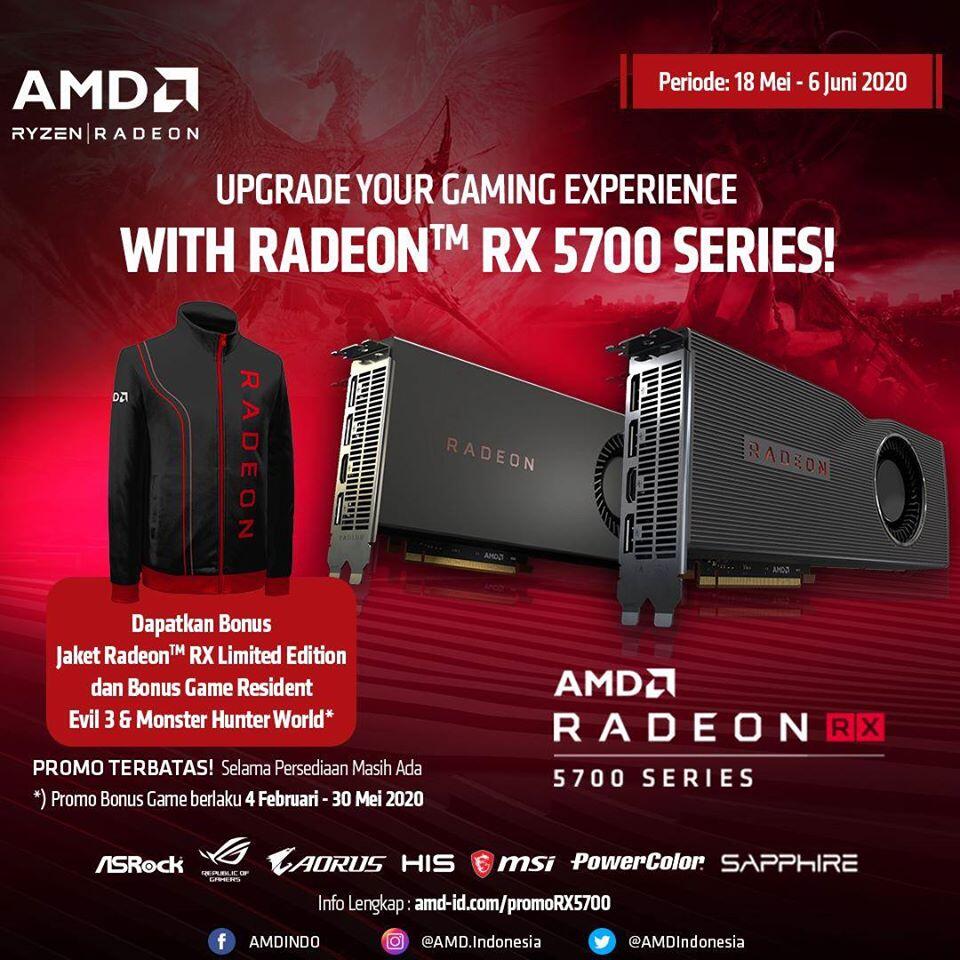Beli Kartu Grafis Ini Bisa Dapat Jaket Radeon Loh Gan! Cuan Banget!