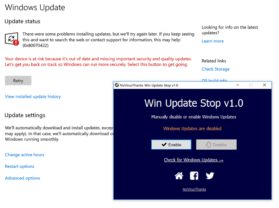 MUDAH BANGET! DISABLE/ENABLE WINDOWS UPDATE DENGAN WIN UPDATE STOP