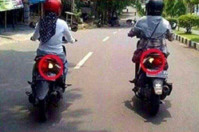 Penjelasan Psikologis Kenapa Pemotor Perempuan Sein ke Kanan Beloknya ke Kiri