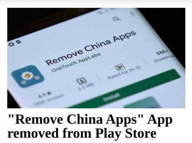 Google telah menghapus aplikasi Android yang disebut Remove China Apps