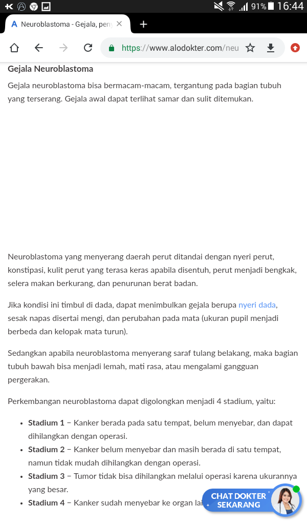 Jangan sepelekan Gejala Kanker Pada Anak, Perhatikan Hal Ini sebelum Terlambat!