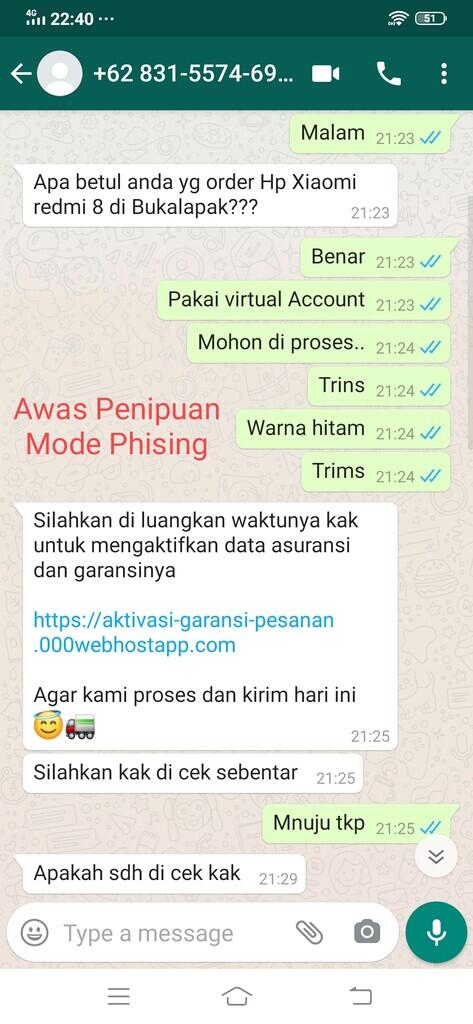 PENIPUAN MODE PHISHING