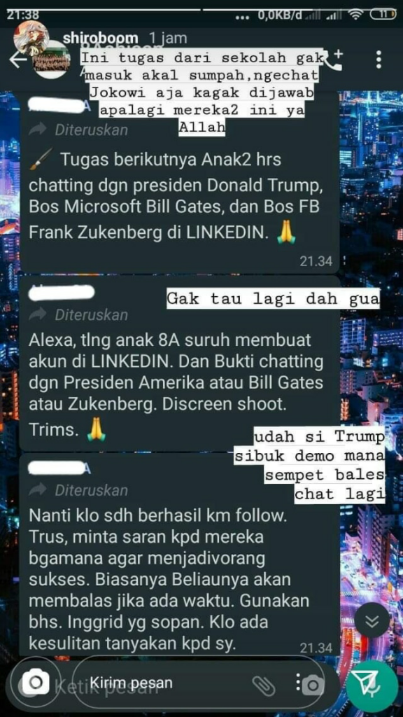 Viral Guru di Malang Minta Murid Kontak Donald Trump, Pengamat: Kebablasan