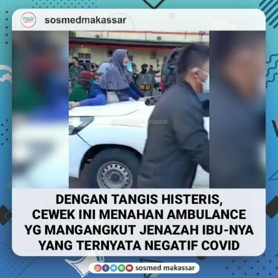 Alasan Rumah Sakit Meninggal Tidak Covid Ditangani Secara Covid, Menurut Ane Gan. 