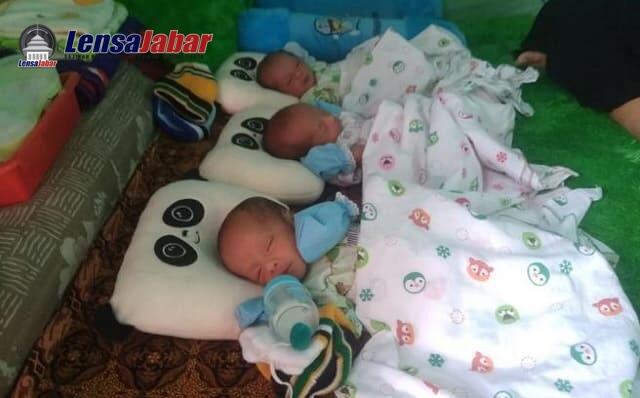 Pasutri Lahirkan 3 Bayi Kembar di Muba, Sejak Lama Dapat Bantuan Pemerintah