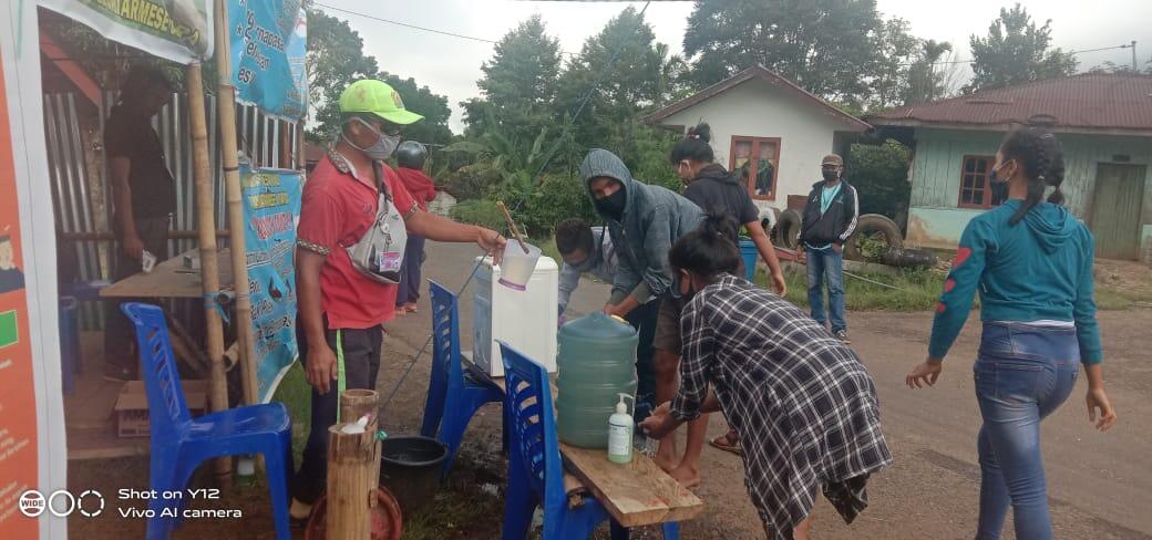 Tim Posko Covid-19 Desa Nao Tetap Perketat Pintu Masuk Desa