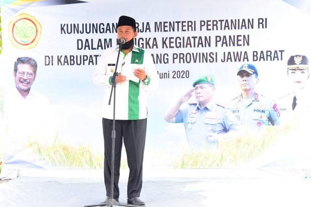 Uu Ruzhanul Dampingi Menteri Pertanian dalam Kunker di Jabar
