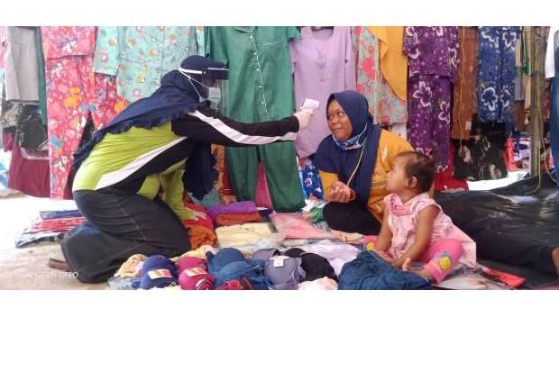 Sebar Tim untuk Edukasi Protokol Kesehatan di Pasar Tradisional