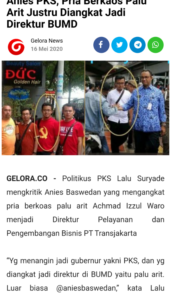 Tidak Diberi Kesempatan Bicara Soal PSBB, Wagub Riza Sesekali Terlihat Main HP