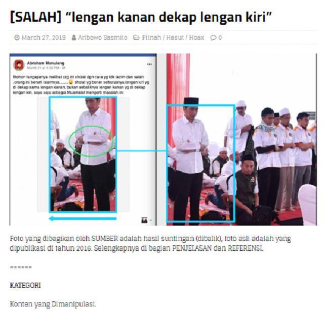 Jokowi Masuk Masjid Bersepatu &amp; Tak Tahu Cara Salat dengan Benar?