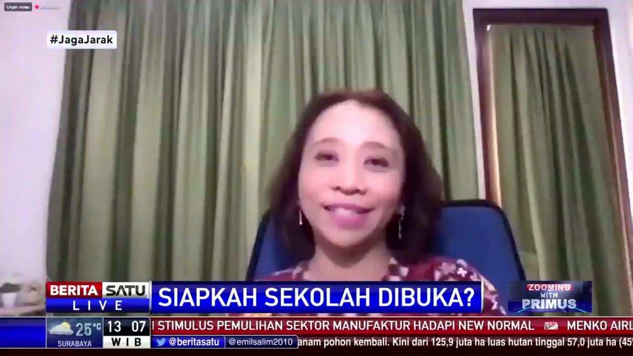 Evy Mulyani: Siapkah Sekolah Di Buka? 