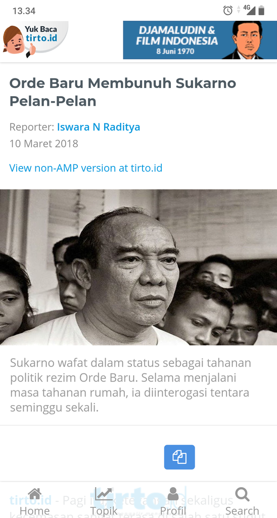 Tengku Zulkarnain Bongkar Fakta Hanya Soeharto Presiden yg Putus Hubungan Diplomatik