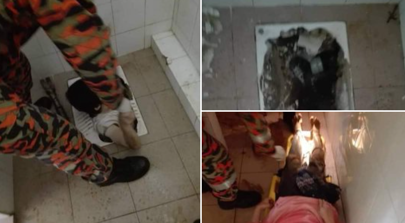 Tubuh Wanita Ini Nyangkut di WC, Tahan Sakit Selama 1 Jam