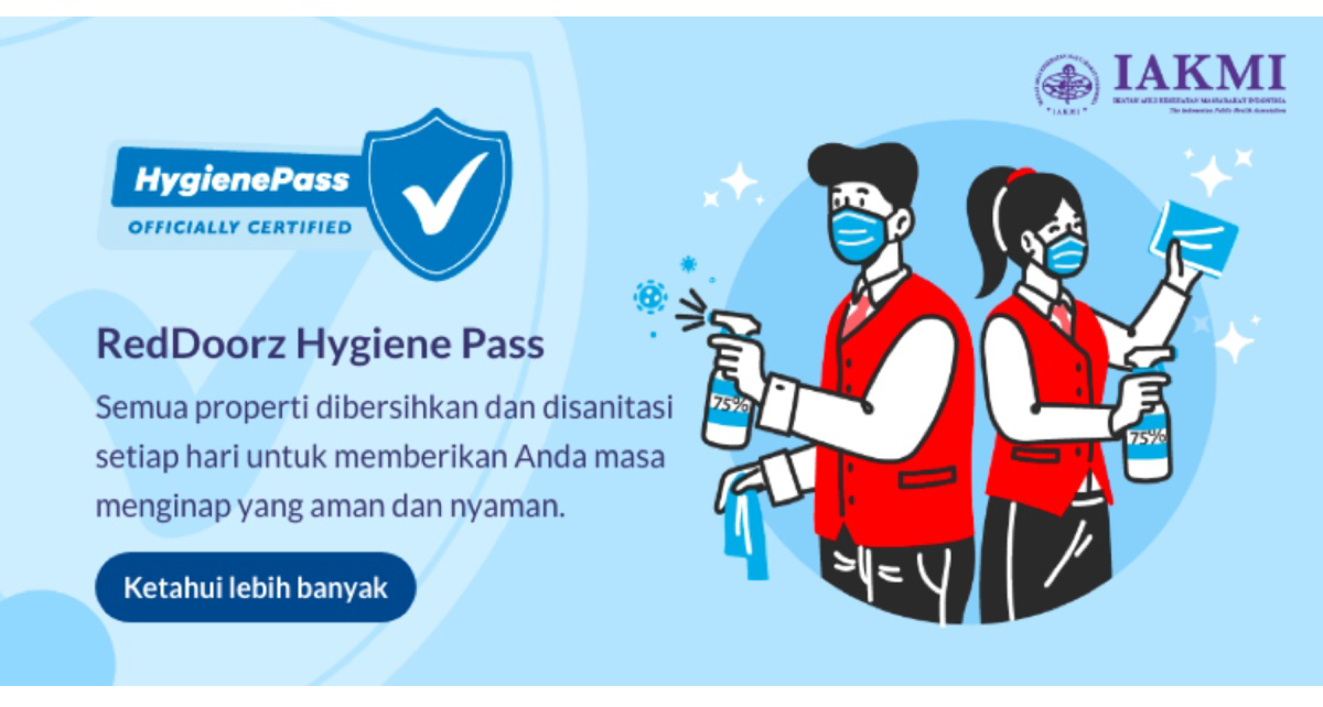 70 RedDoorz Properties Achieve "Hygiene Pass" Certification (source: special) 70 RedDoorz Properties Achieve "Hygiene Pass" Certification