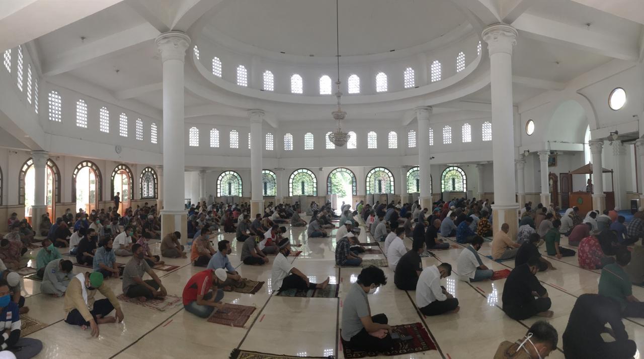Masuki Transisi New Normal, Masjid Al Bina GBK Kembali Gelar Sholat Jumat
