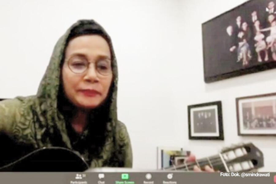 Pesan Menkeu Pada Halal Bi Halal Dharma Wanita: Jadi Partner Untuk Jalankan Tugas