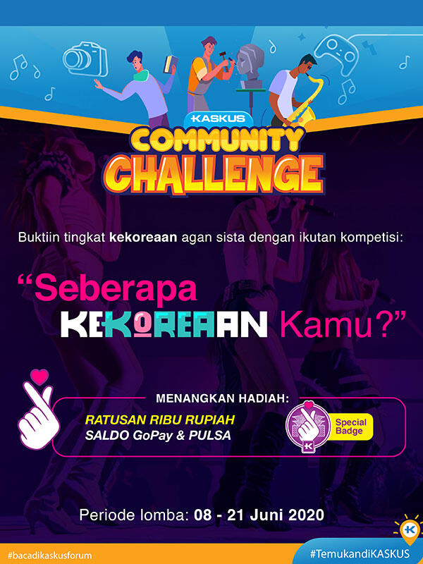 Seberapa Kekoreaan Kamu? Ikutan Community Challenge Kekoreaan Bisa Dapet Saldo GoPay!