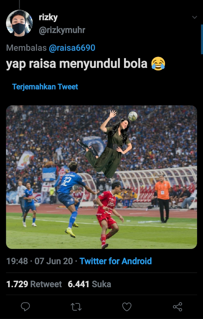 &#91; NGAKAK &#93; Begini Hasilnya Kalau Raisa Minta Editin Foto Sama Warga Twitter 