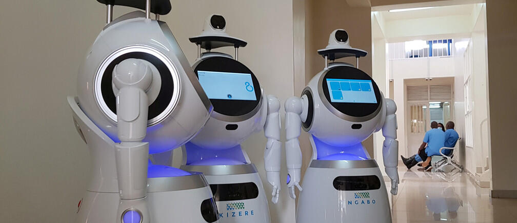 Robot Berwajah Seram ini Siap Membantu Mengatasi Penyebaran Virus Corona