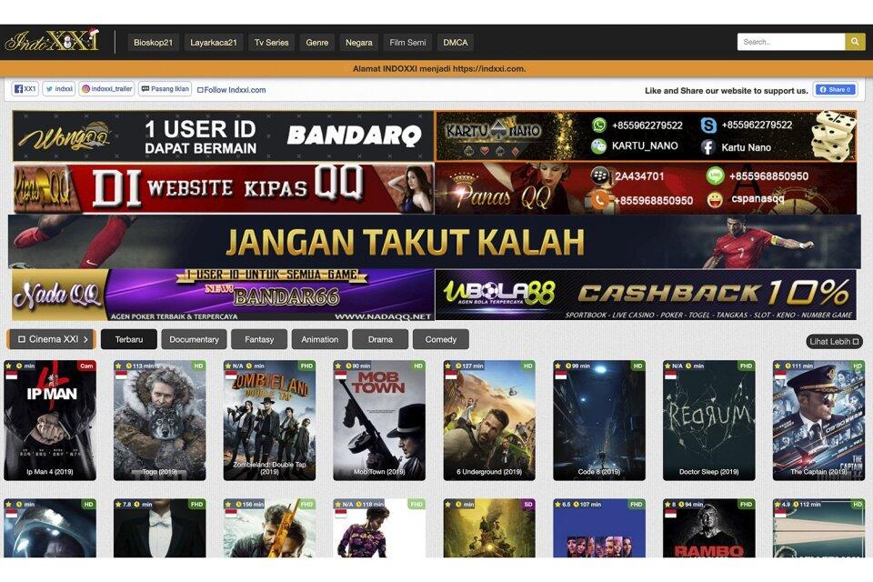 Empat Bahaya Akses Situs Streaming Film Ilegal IndoXXI hingga Lk21