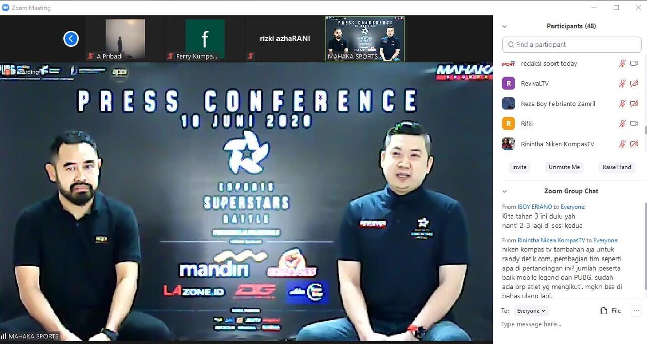 72 Bintang Sepakbola Indonesia Bertarung di E-Sports Superstars Battle