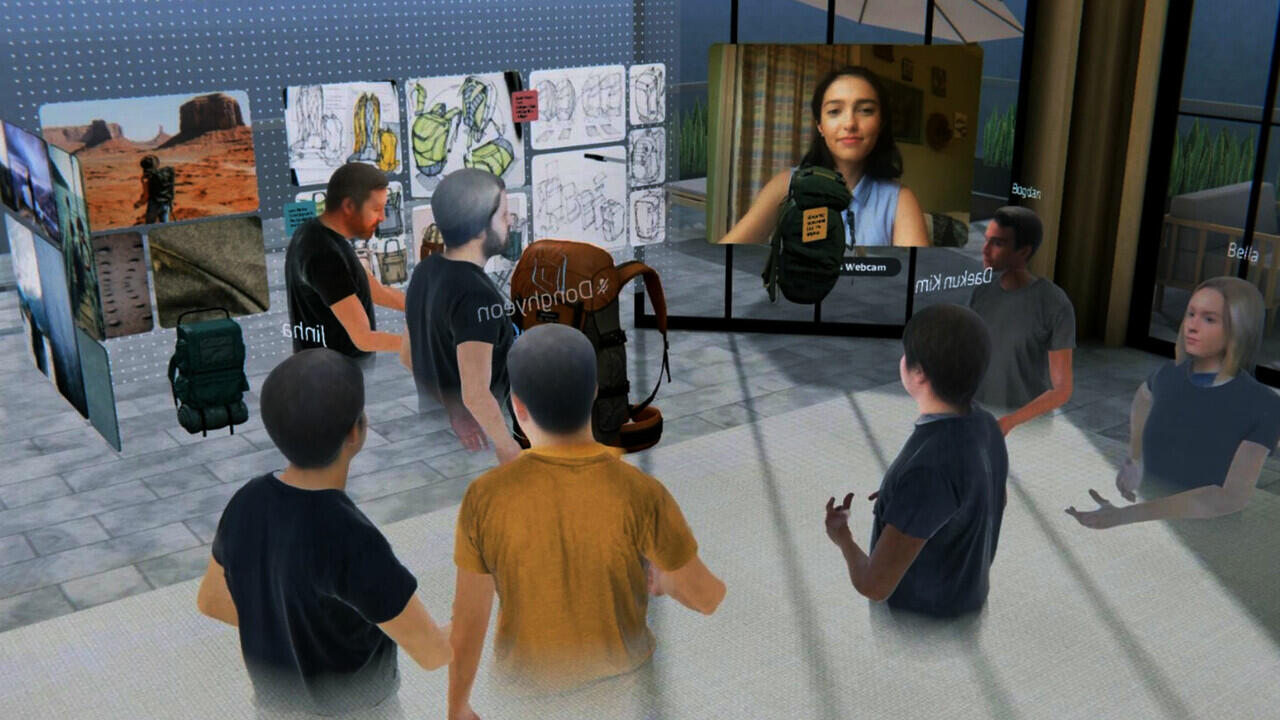 Kolaborasi Kerja Lancar Walau Meeting Dengan Jarak Jauh Dengan VR