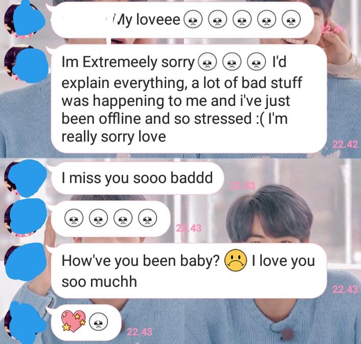Akhirnya setelah lama doi off, doi online juga. Emang nasib LDR beda negara