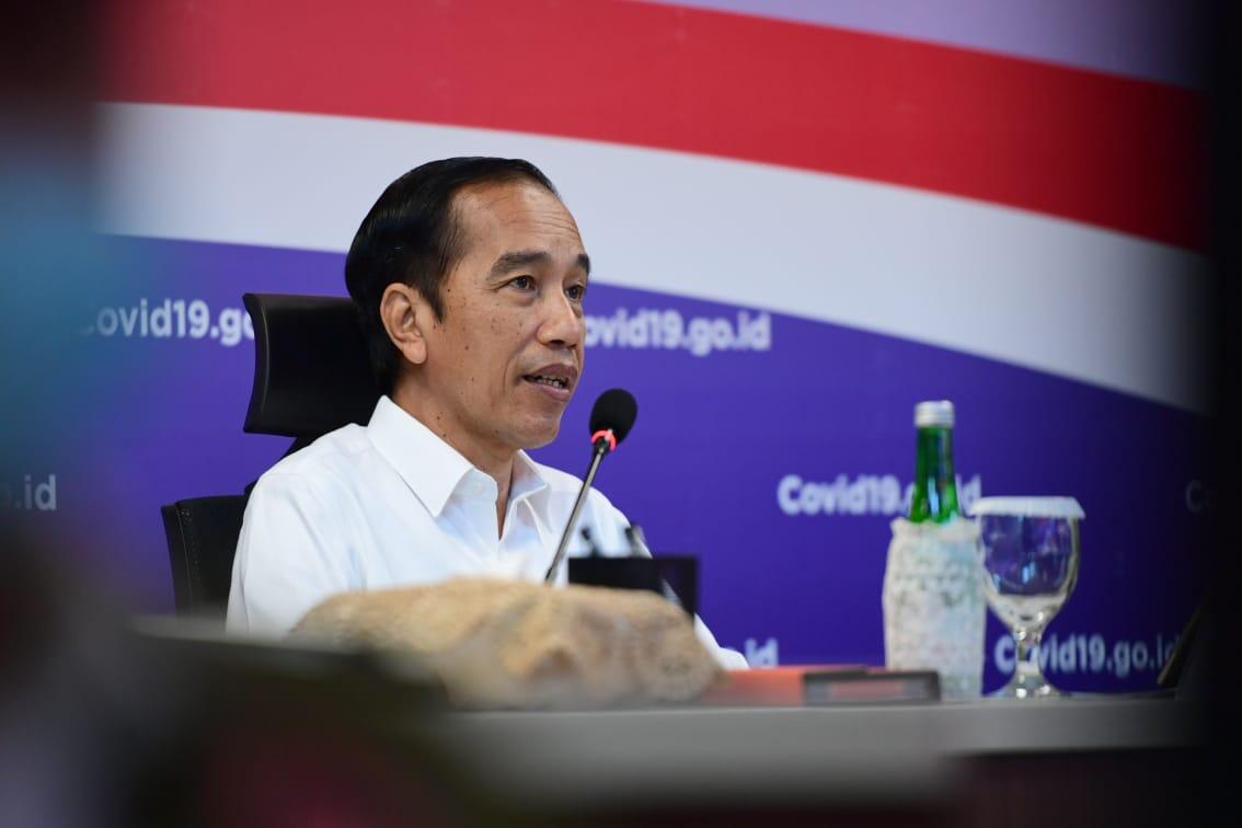 Tinjau Kantor Gugus Tugas Covid-19, Presiden Ingatkan Tugas Besar Belum Berakhir