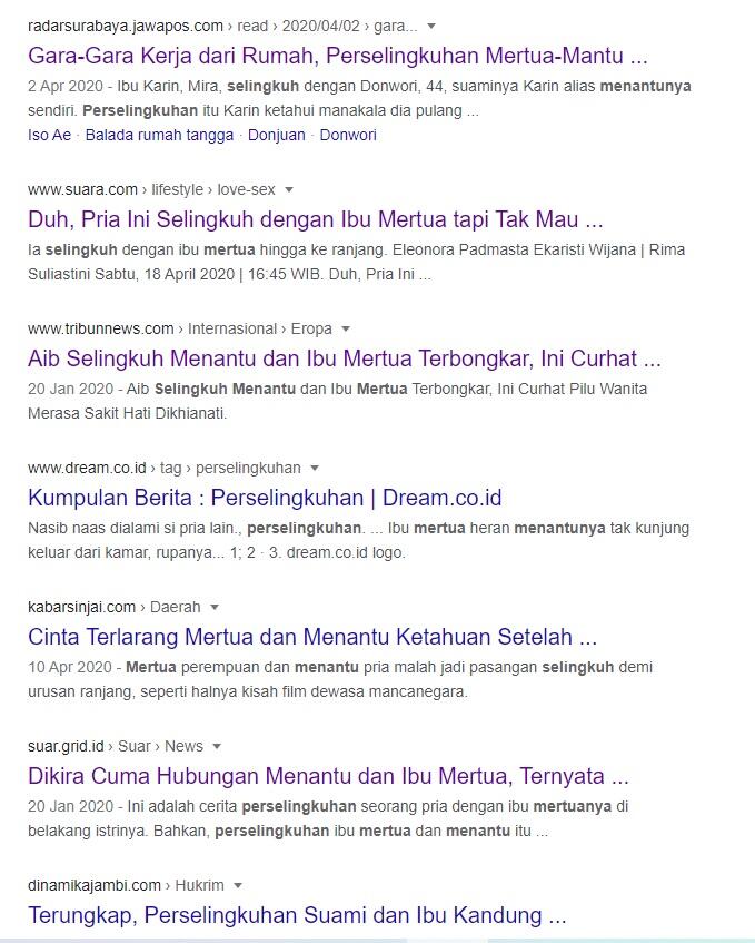 Menantu Laki-Laki Selingkuh Sama Ibu Mertua? Itu Maap, Otaknya Sehat Gak ya?