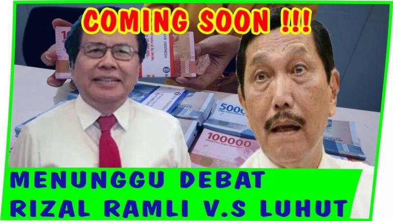 Hasil Polling: 96% Responden Sebut Luhut Takut Debat Lawan Rizal Ramli