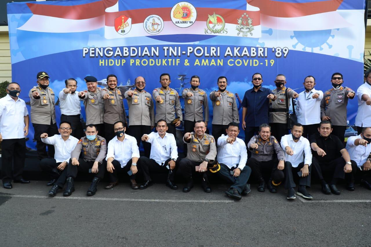 Alumni AKABRI 89 Distribusikan 22.550 Paket Sembako