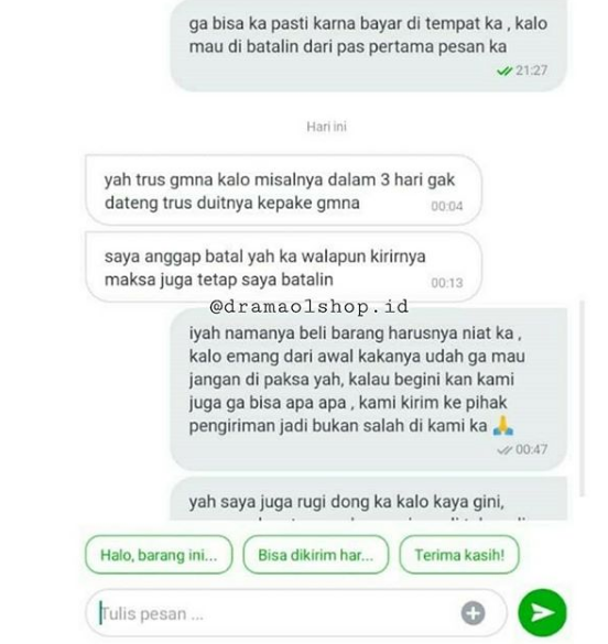  Bikin Ngakak Perdebatan Penjual dan Pembeli di Marketplace