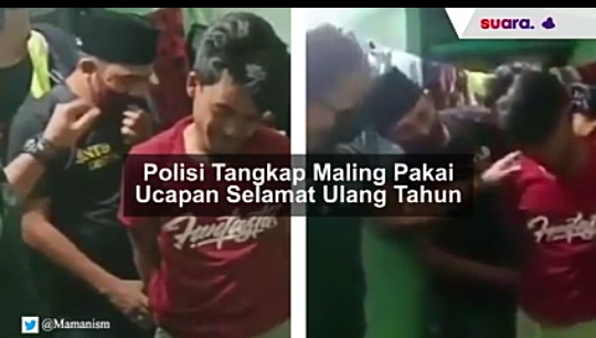 Kocak, Polisi Grebek Pelaku Pencurian Kabel PLN dengan Lagu Selamat Ulang Tahun! Lah?