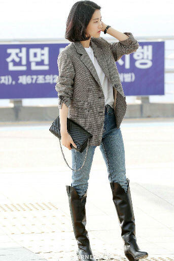Tips Padu-Padan Jaket Dari Kim Tae-Ri