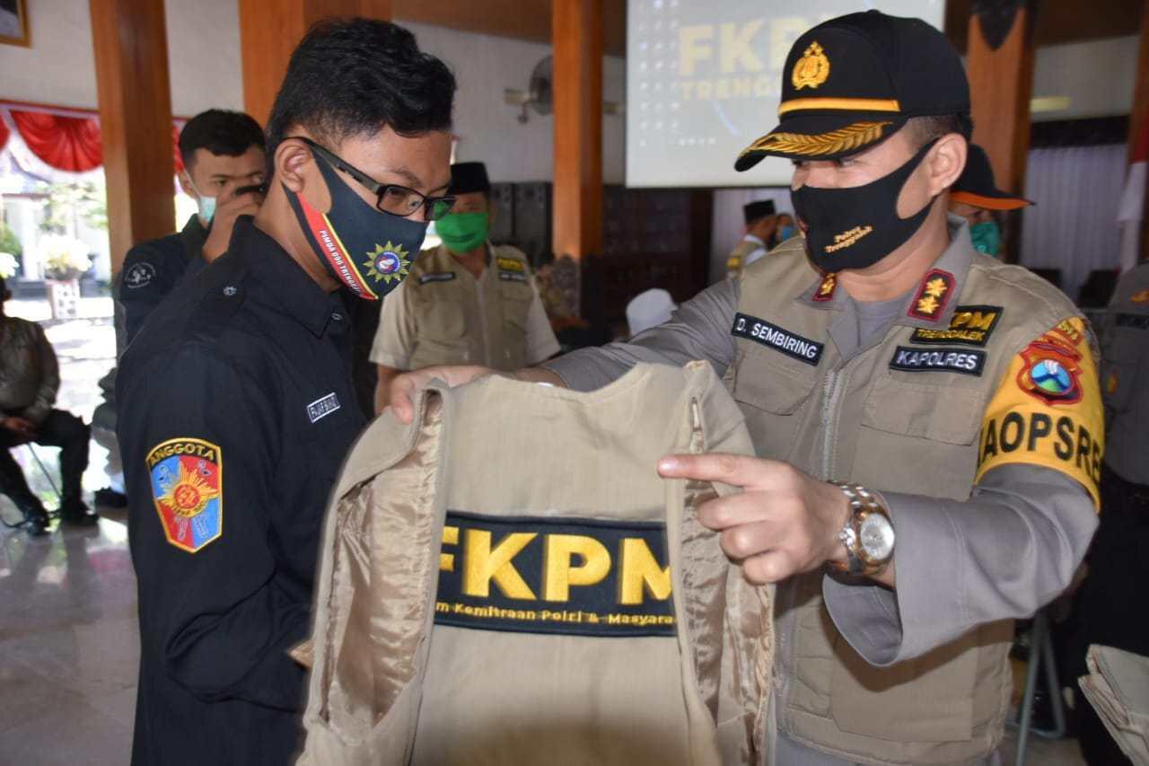 Kapolres Trenggalek Optimalkan FKPM Untuk Ciptakan Situasi Kondusif Pasca Covid 19