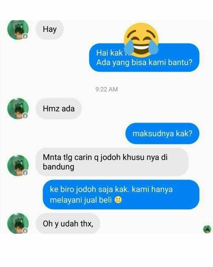 7 Chat Olshop yang bikin ngakak