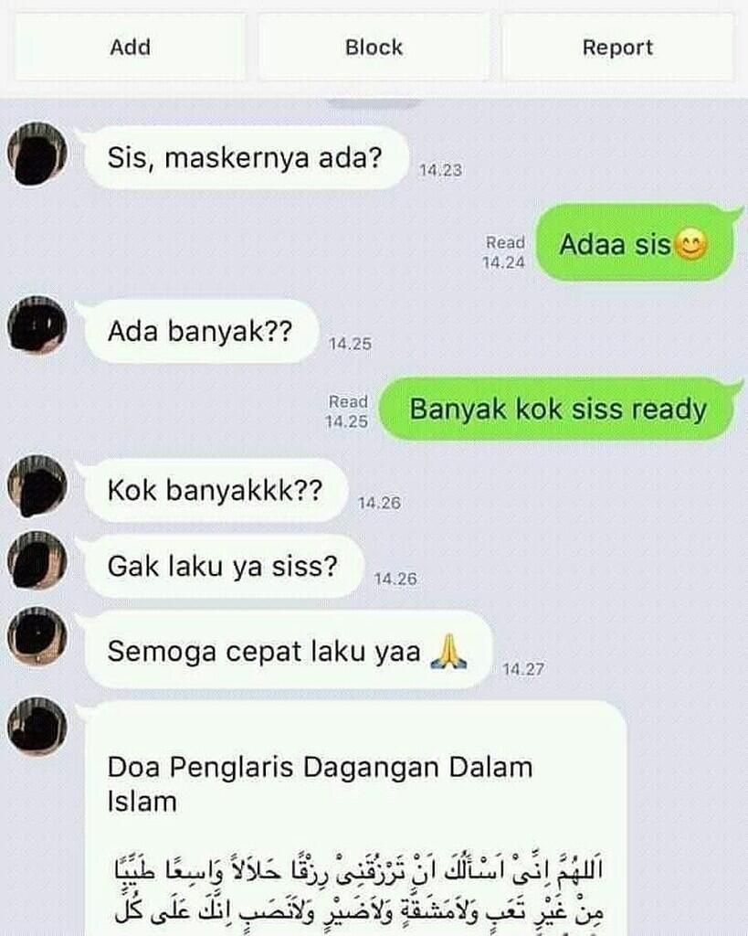 7 Chat Olshop yang bikin ngakak