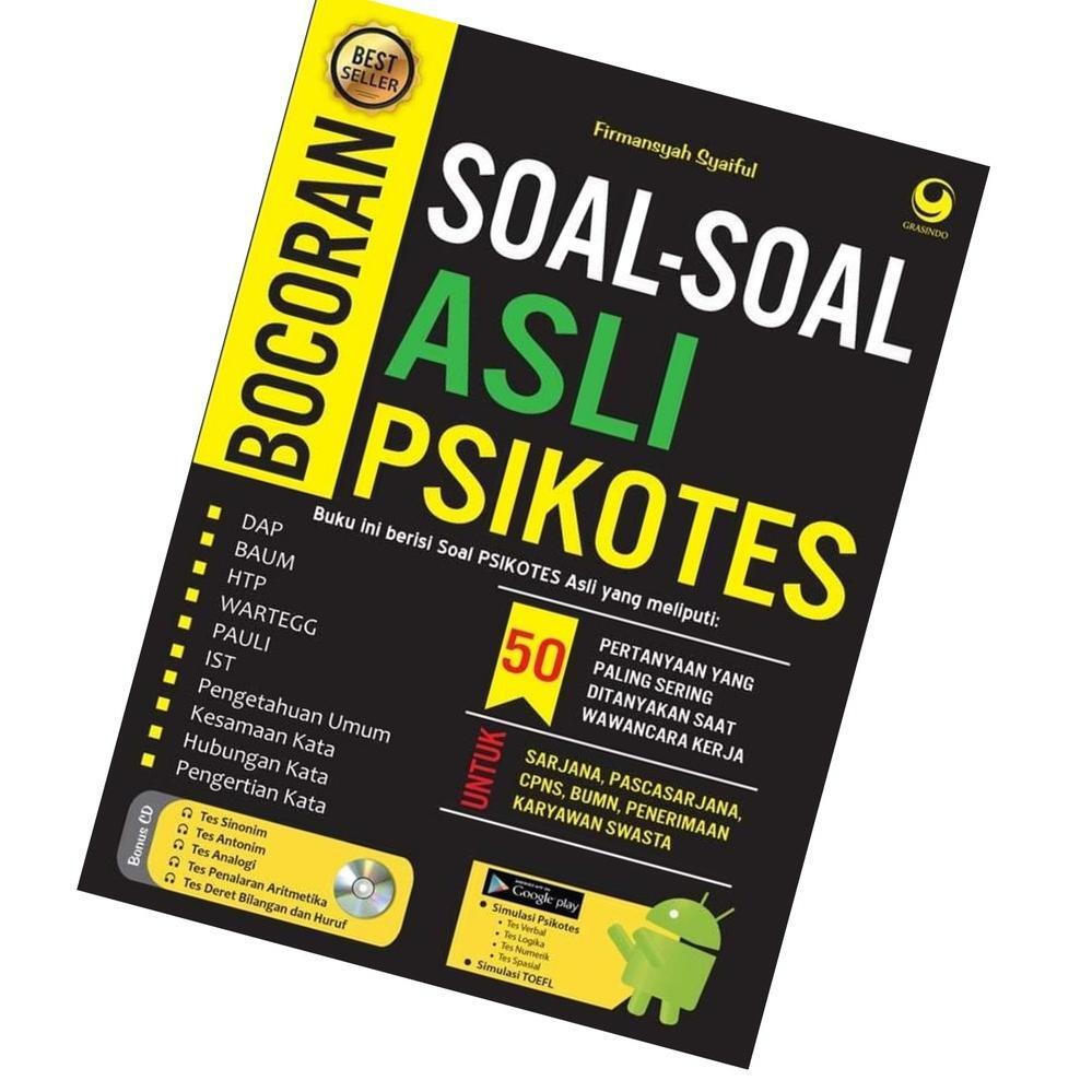 Deretan Contoh Soal Psikotest dan Jawaban nya