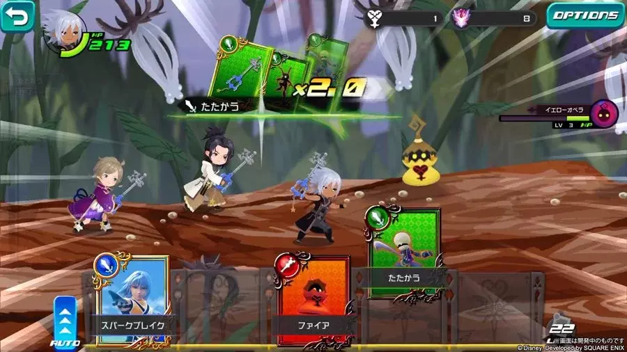 Square Enix Perlihatkan Sedikit Gameplay dari Kingdom Hearts di Mobile