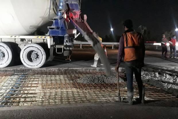 Malam Ini, Jasa Marga Lanjutkan Pemeliharaan Jalan Tol Jagorawi
