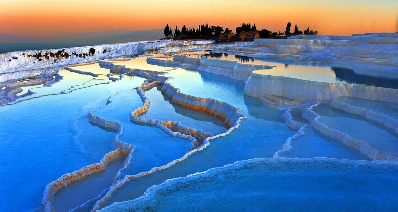  VIRAL !! Kolam Air panas di Tengah Es ?? PAMUKKALE !!