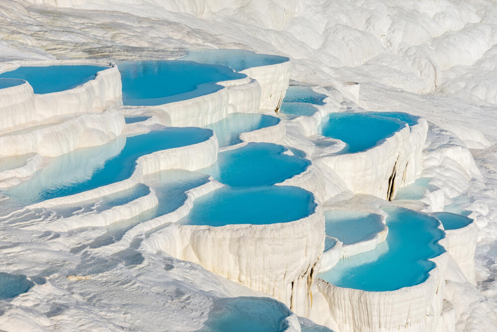  VIRAL !! Kolam Air panas di Tengah Es ?? PAMUKKALE !!