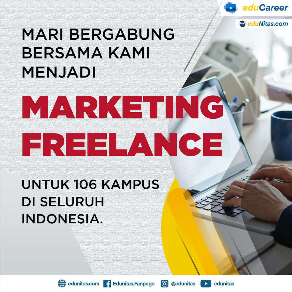 Marketing Freelance 106 Kampus di Indonesia