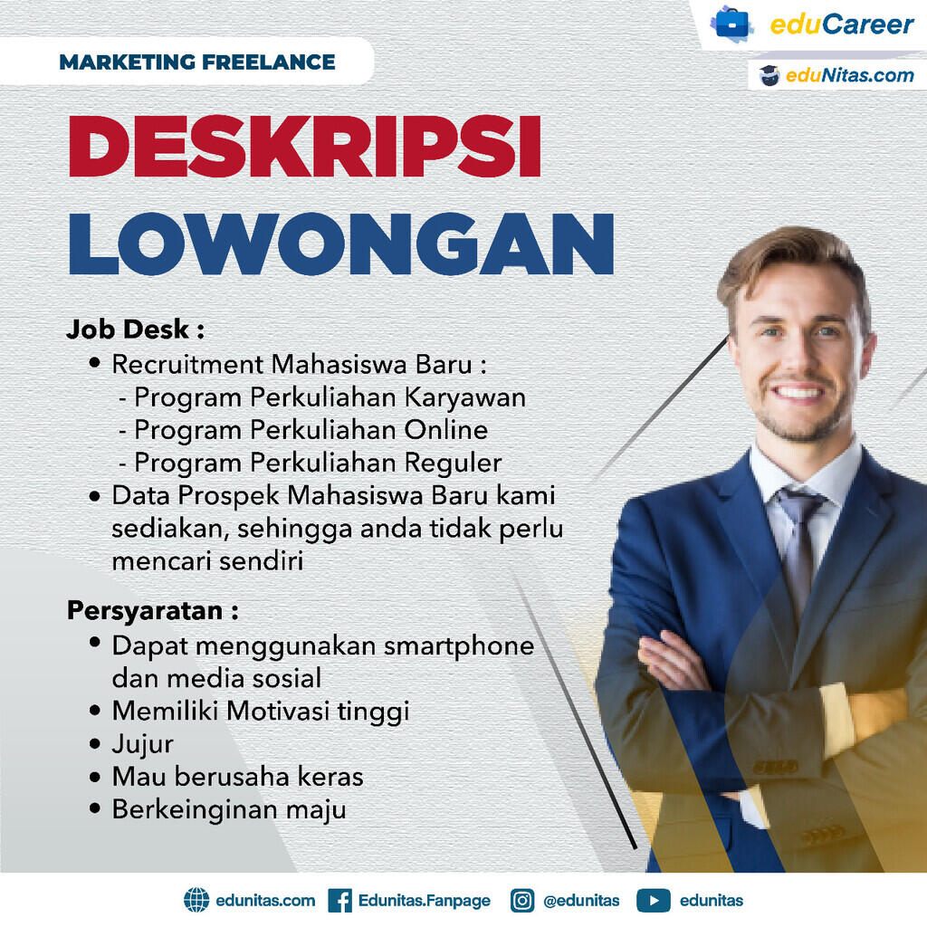 Marketing Freelance 106 Kampus di Indonesia